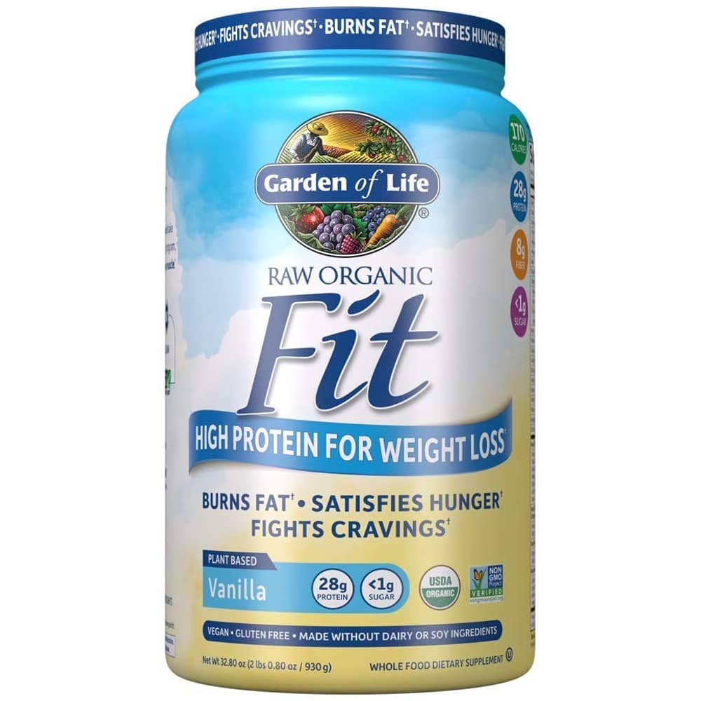 Garden Of Life Raw Organic Fit Protein Powder Vanilla 913g Garden Of Life Raw Organic Fit Protein Powder Vanilla 913g