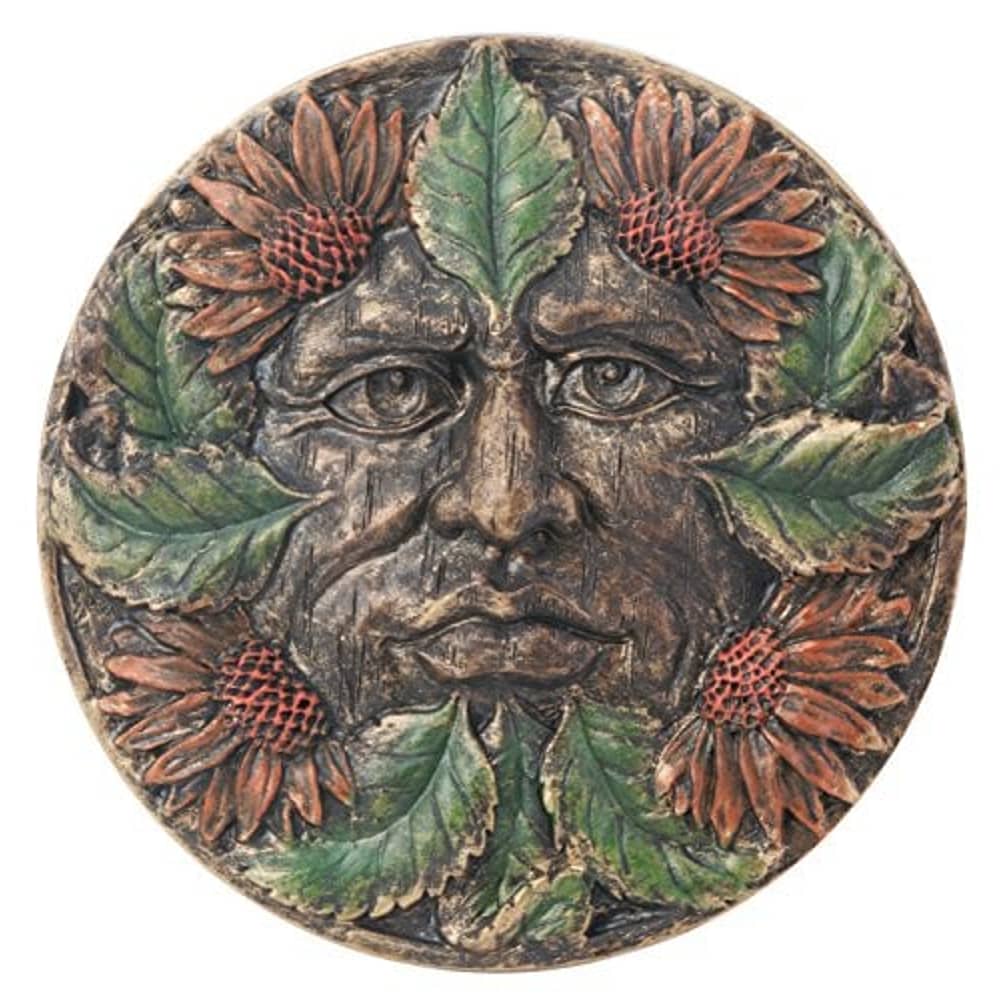 SUMMIT BY WHITE MOUNTAIN Greenman Plaque Summer Collectible Figurine