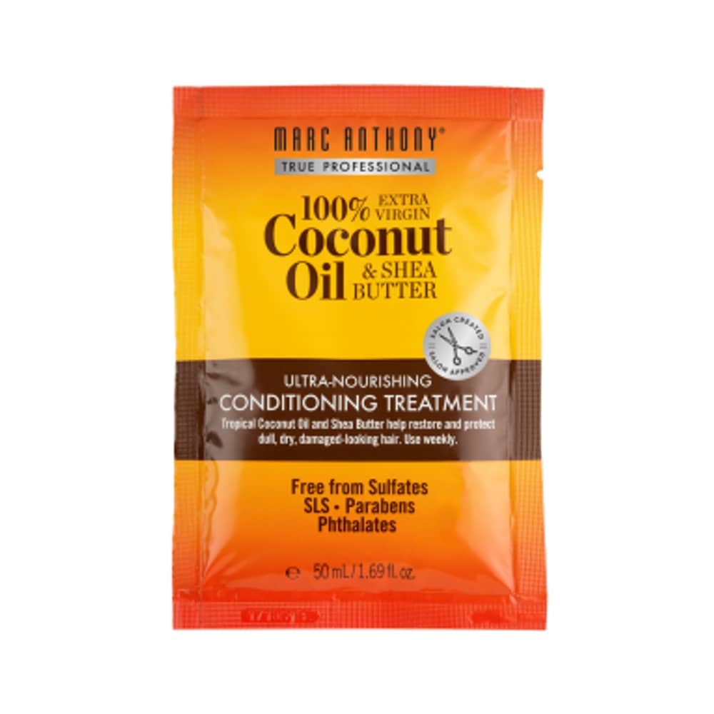 Marc Anthony 100% Extra Virgin Coconut Oil & Shea Butter Deep Nourishing Conditioning Treatment 50 Ml