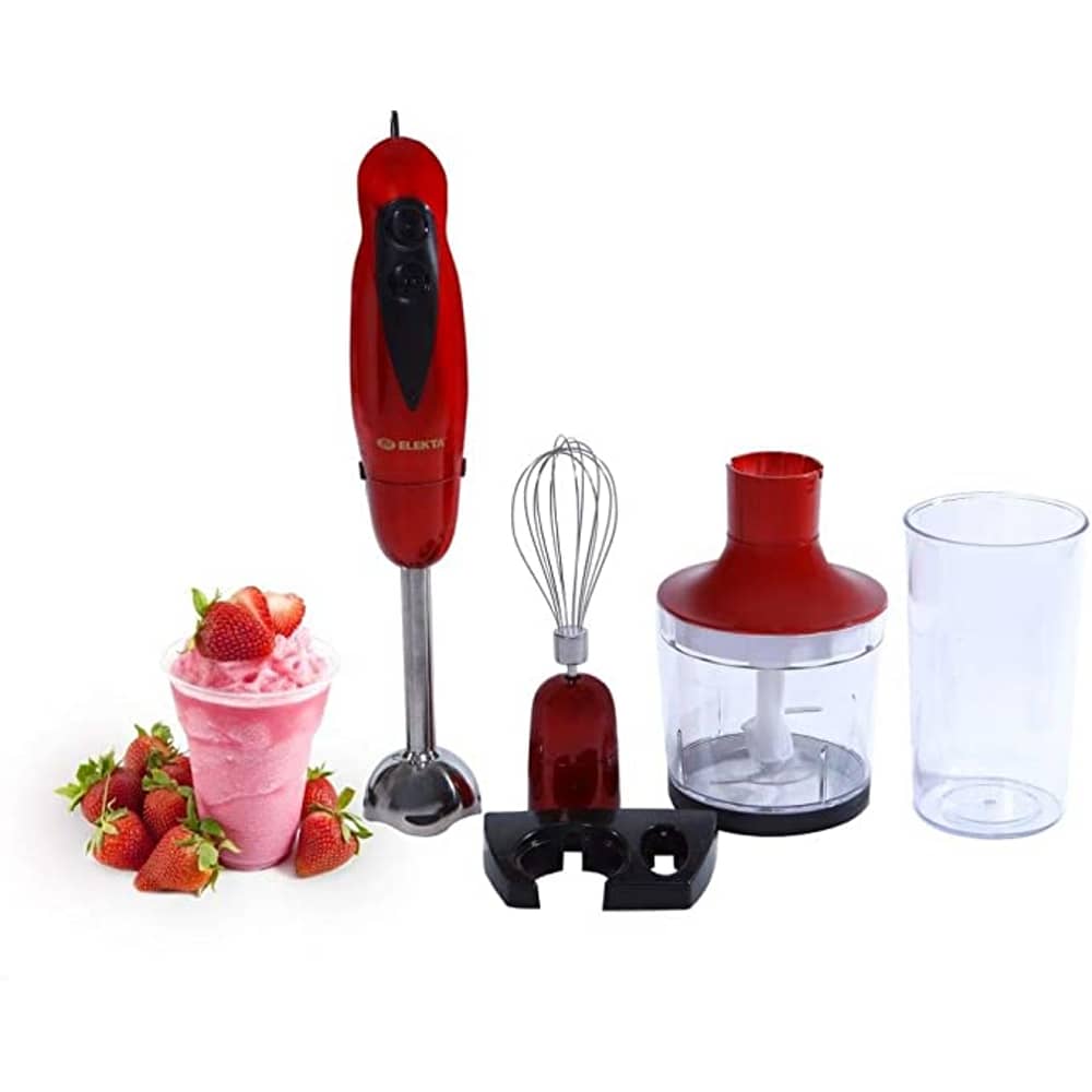 Elekta Blender, Red And Silver - ESB-351 Elekta Blender, Red And Silver - ESB-351