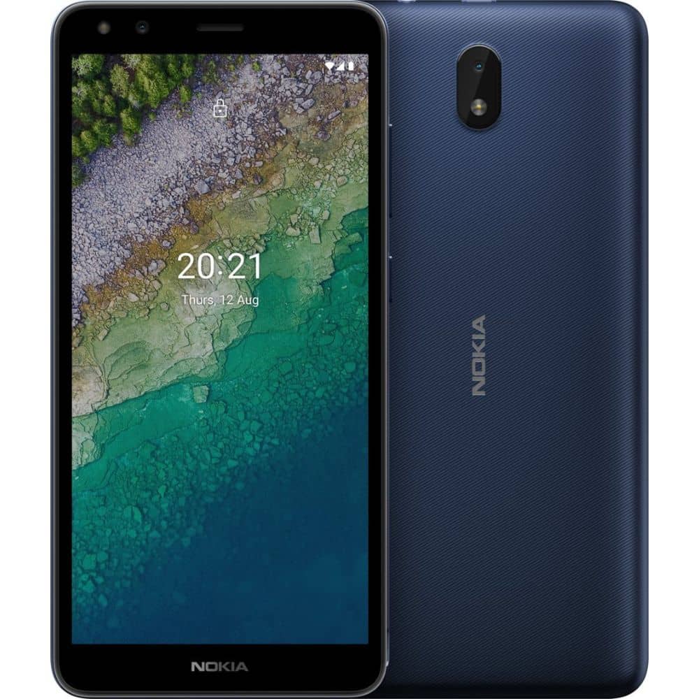 Nokia C01 Plus 16GB Blue 4G Dual Sim Smartphone Nokia C01 Plus 16GB Blue 4G Dual Sim Smartphone