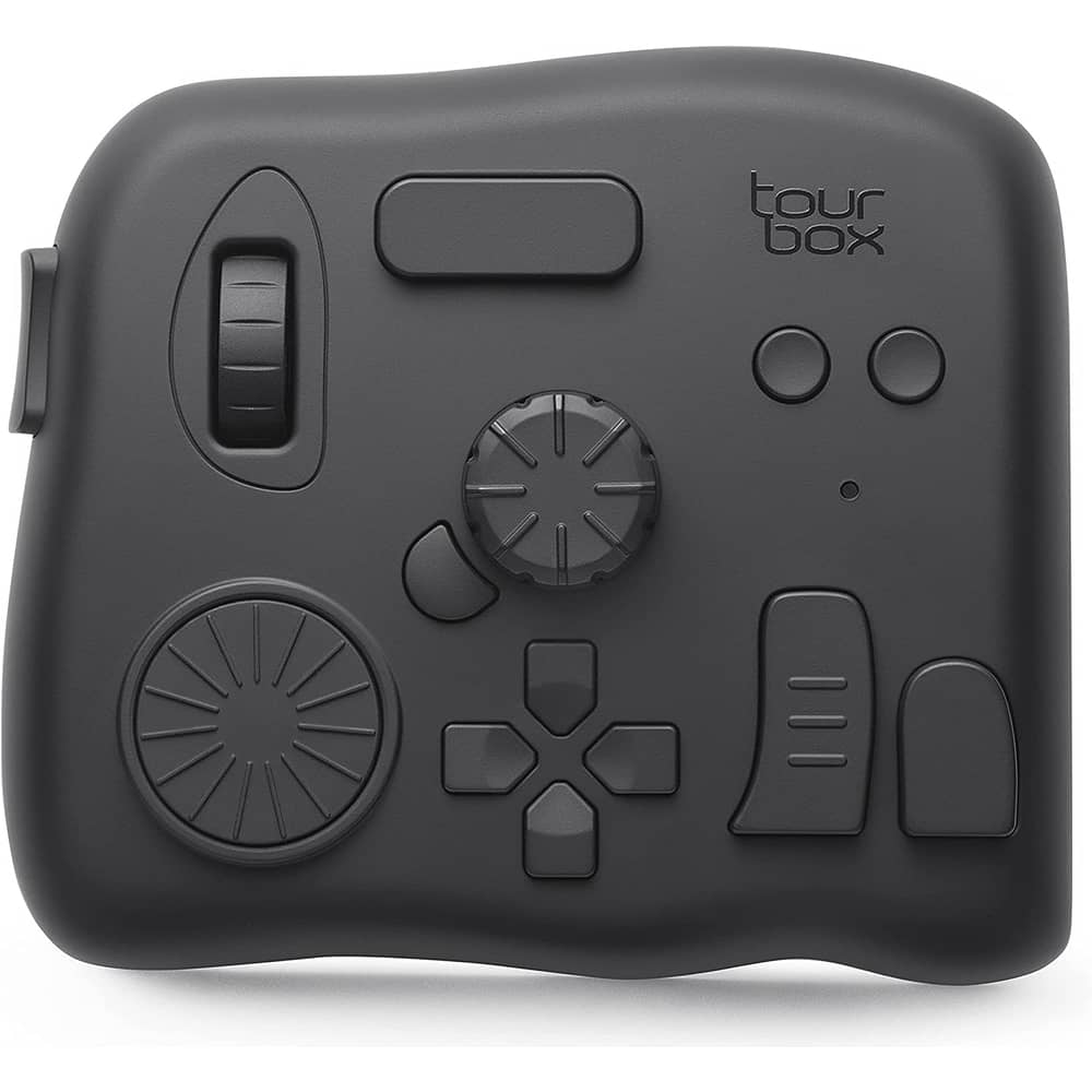 TourBox Elite, Video Photo Editing Controller, Bluetooth 5.0 Customized Shortcut Keyboard, EYE-FREE Ergonomic Equipment Console for Photoshop Lightroom Premiere, Windows Mac PC Drawing Graphics Tablet TourBox Elite, Video Photo Editing Controller, Bluetooth 5.0 Customized Shortcut Keyboard, EYE-FREE Ergonomic Equipment Console for Photoshop Lightroom Premiere, Windows Mac PC Drawing Graphics Tablet