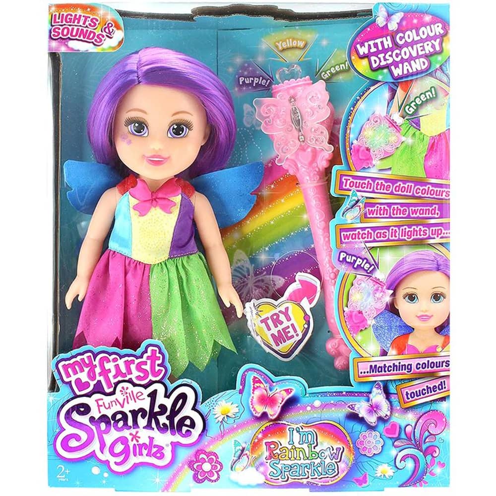 Just Play 24656 My First Sparkle Girlz Rainbow Sparkle Toy Just Play 24656 My First Sparkle Girlz Rainbow Sparkle Toy