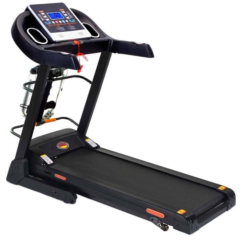 Marshal Fitness Heavy Duty Auto Incline Treadmill With Two Motor Function - 3.5hp - Max User: 120kgs Marshal Fitness Heavy Duty Auto Incline Treadmill With Two Motor Function - 3.5hp - Max User: 120kgs