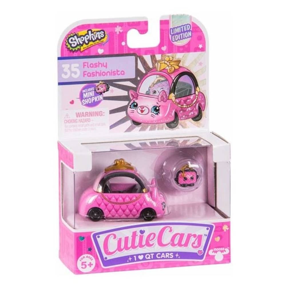 Shopkins 56600 Cutie Cars Flashy Fashionista Season 1 Limited Edition