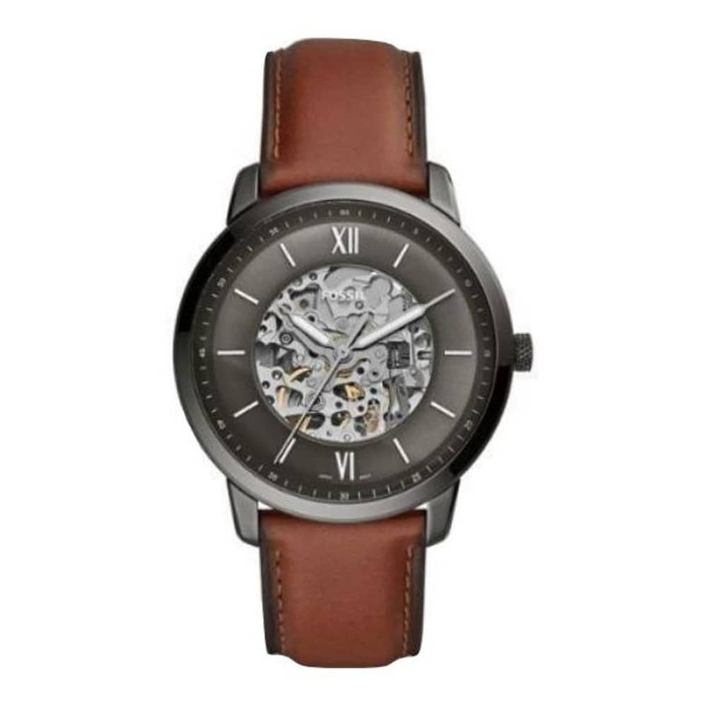 Fossil ME3161 Mens Watch - Neutra Automatic Amber Leather