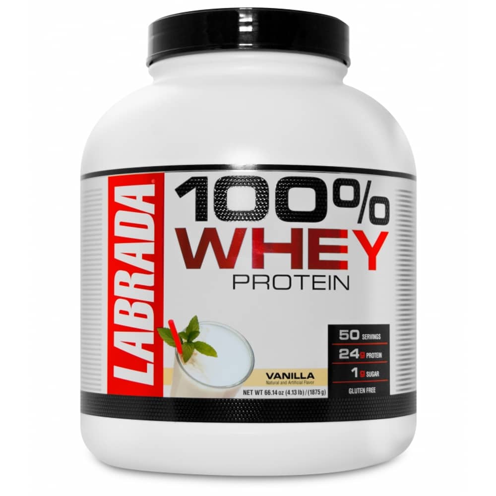 Labrada 100% Whey Protein Vanilla 4.13LB
