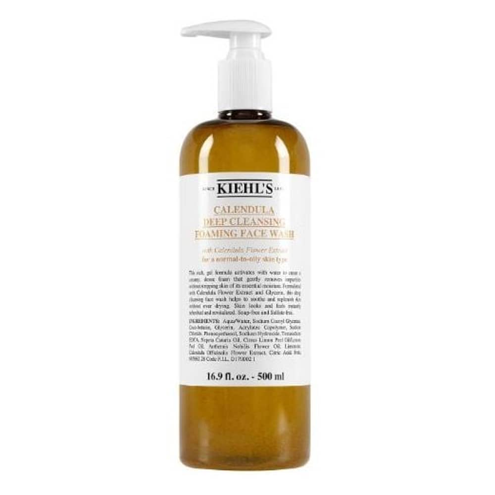 Kiehls Calendula Deep Cleansing Foaming Face Wash 500ml