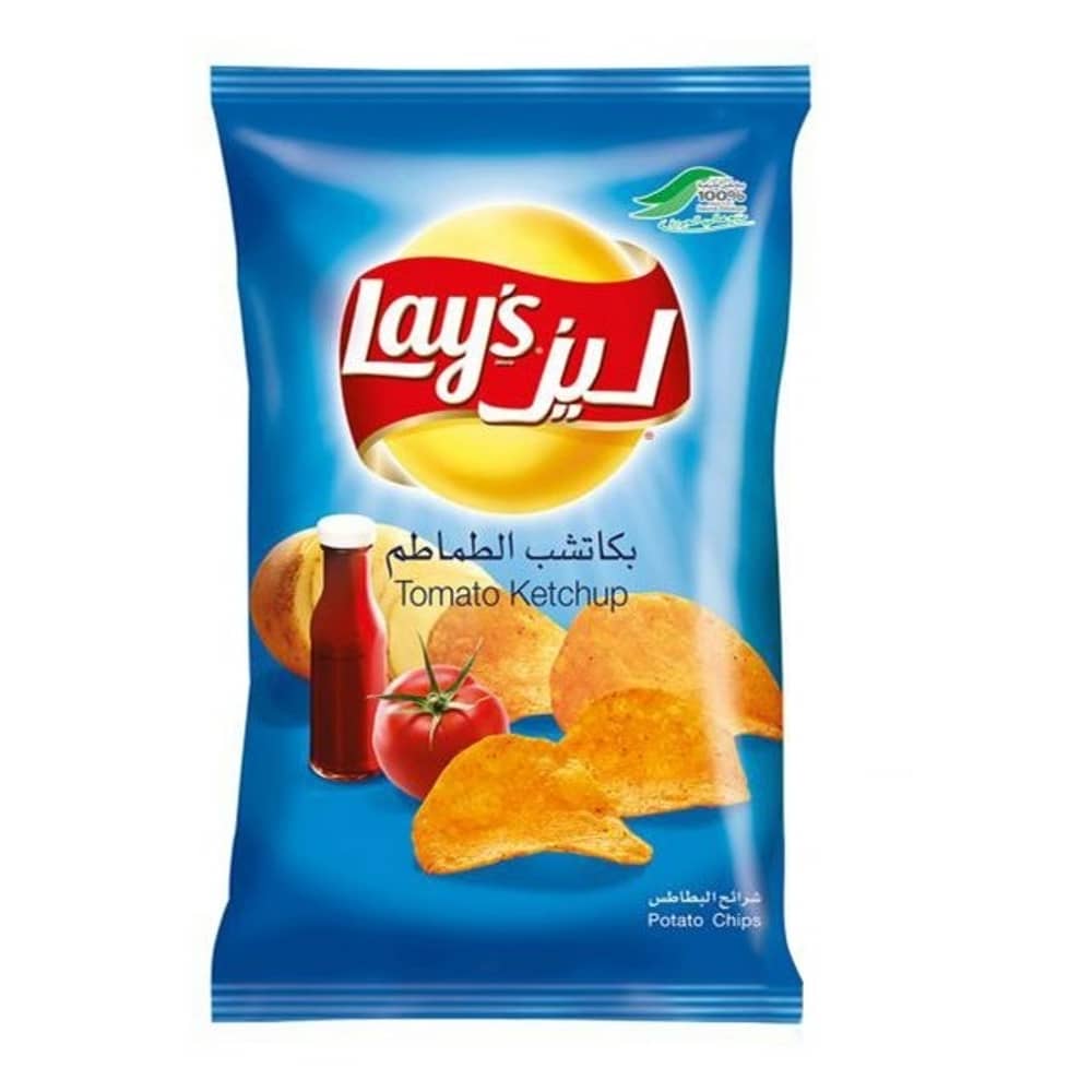 Lays Tomato Ketchup Potato Chips 170gm