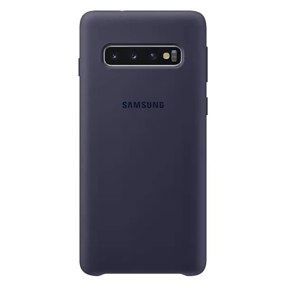 Samsung Silicon Cover Navy For Samsung Galaxy S10 Plus Samsung Silicon Cover Navy For Samsung Galaxy S10 Plus