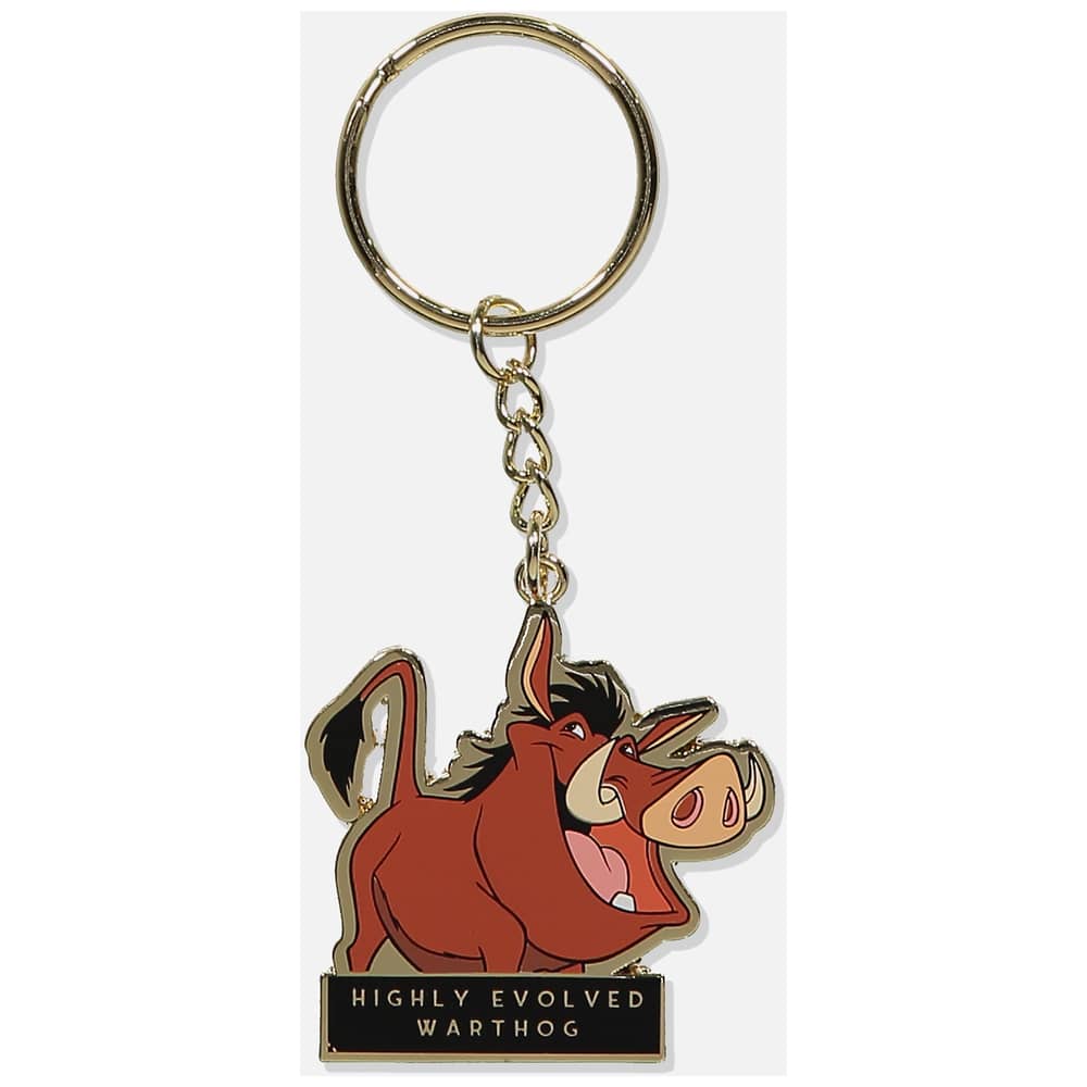 TYPO Enamel Keyring Disney Pumbaa Keyring TYPO Enamel Keyring Disney Pumbaa Keyring
