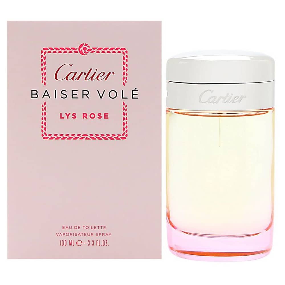 Cartier Baiser Voile Lys Rose EDT For Ladies 100ml Cartier Baiser Voile Lys Rose EDT For Ladies 100ml