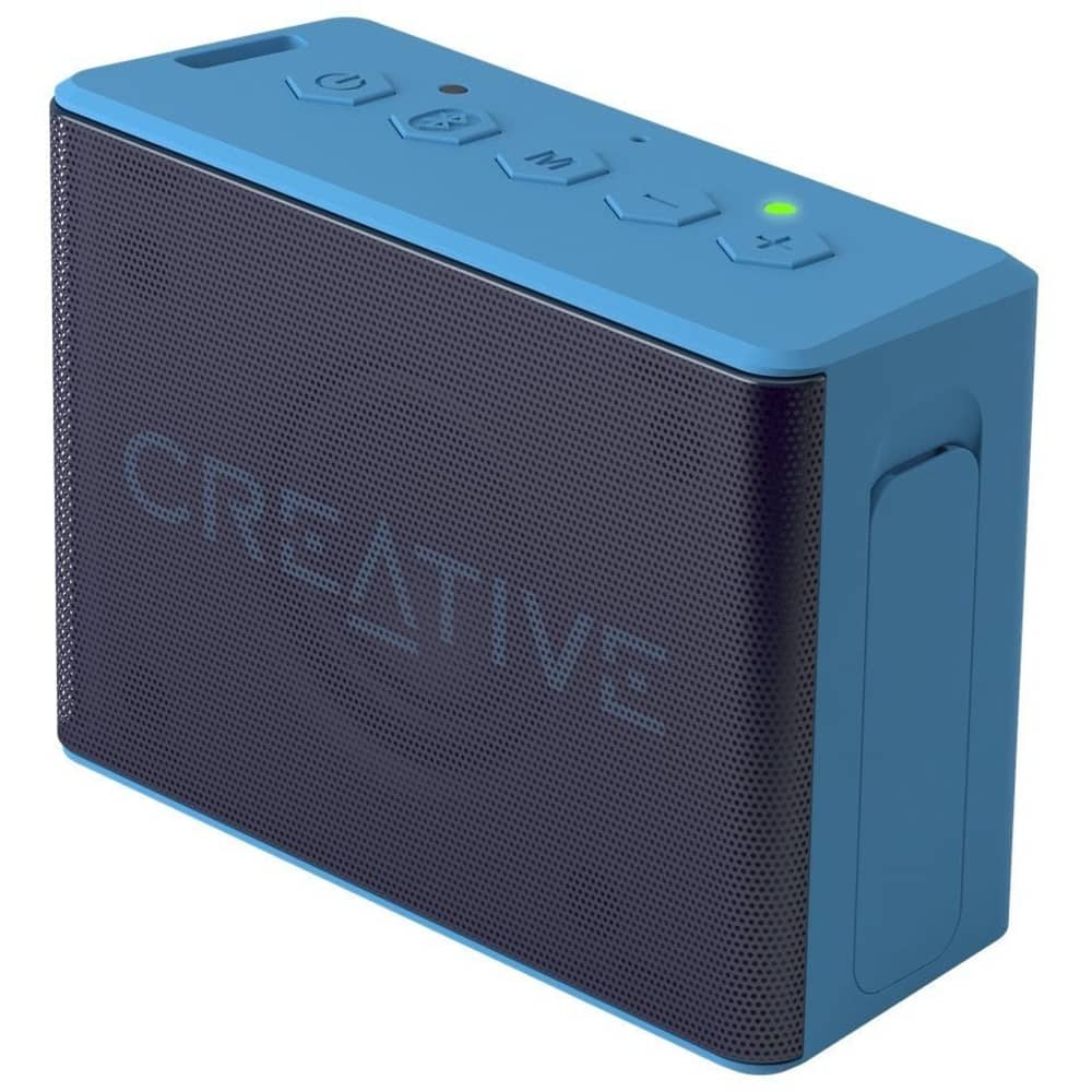 Creative MUVO 2c Water Resistant Bluetooth Speaker With Built In MP3 Player Blue MF8250