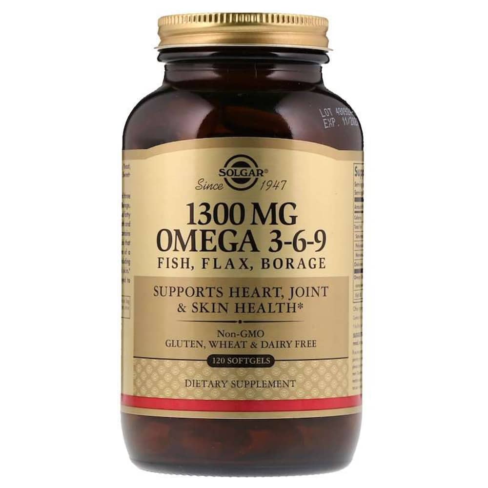Solgar EFA 1300mg Omega 3-6-9 Softgels 120