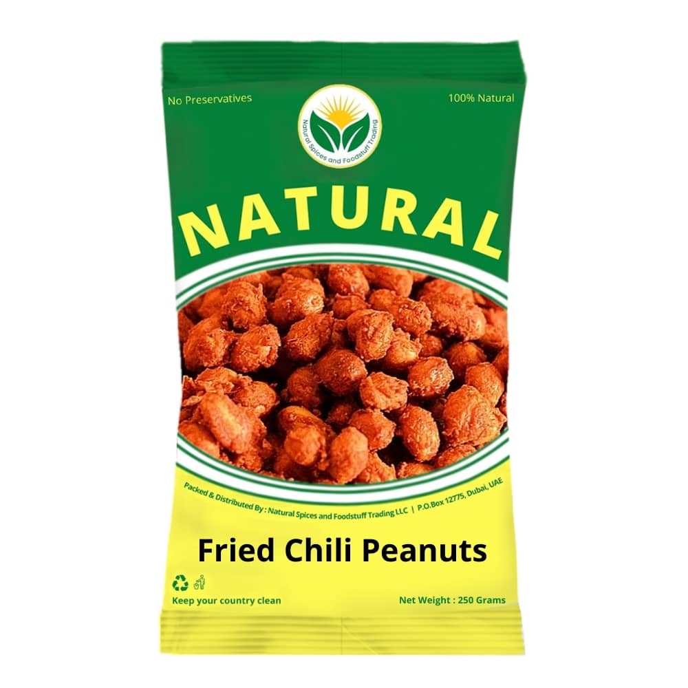 Natural Fresh Peanut Chilly (fried) 2kg Natural Fresh Peanut Chilly (fried) 2kg