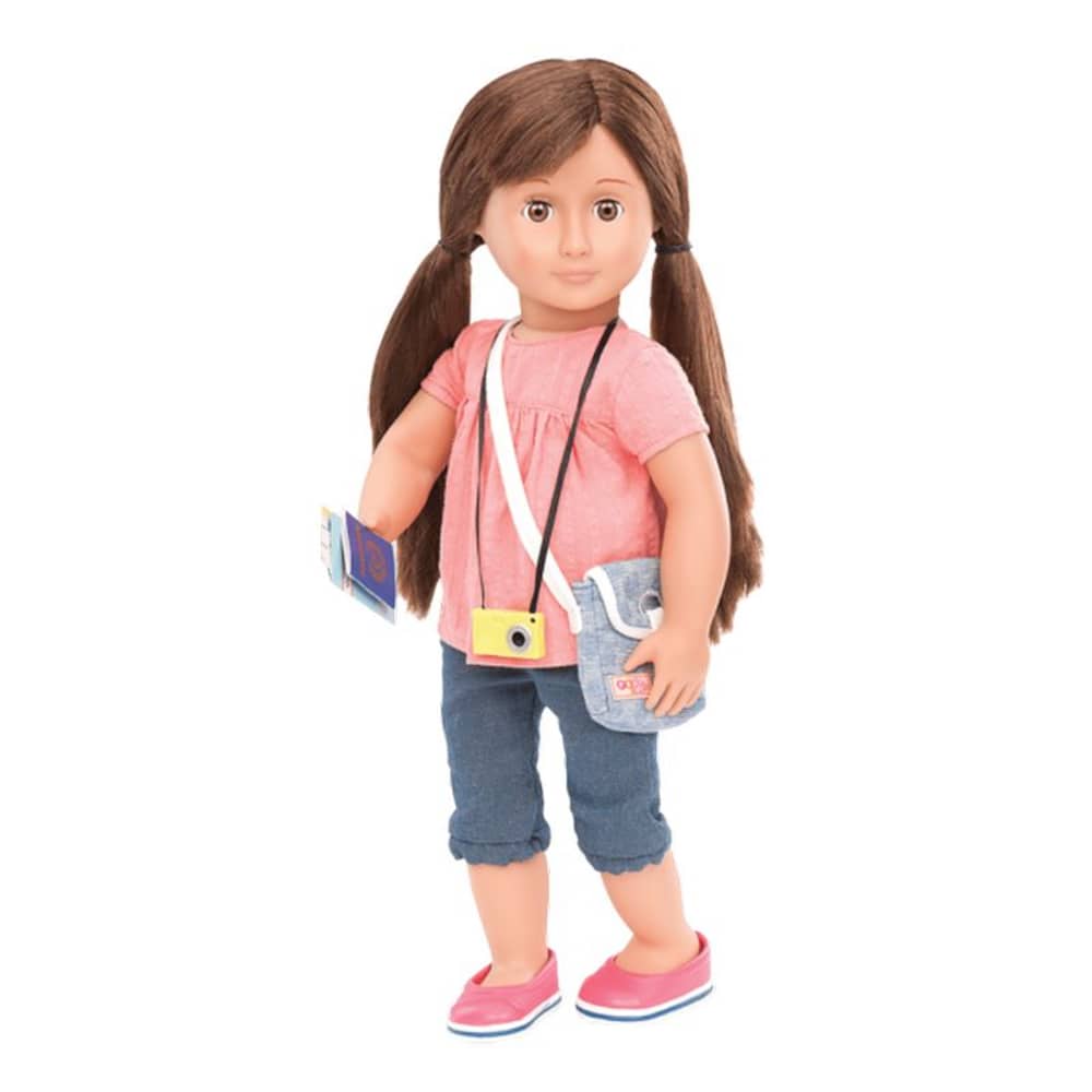 Our Generation BD31044Z 062243281158 Deluxe Reese Travel Doll Toy Our Generation BD31044Z 062243281158 Deluxe Reese Travel Doll Toy
