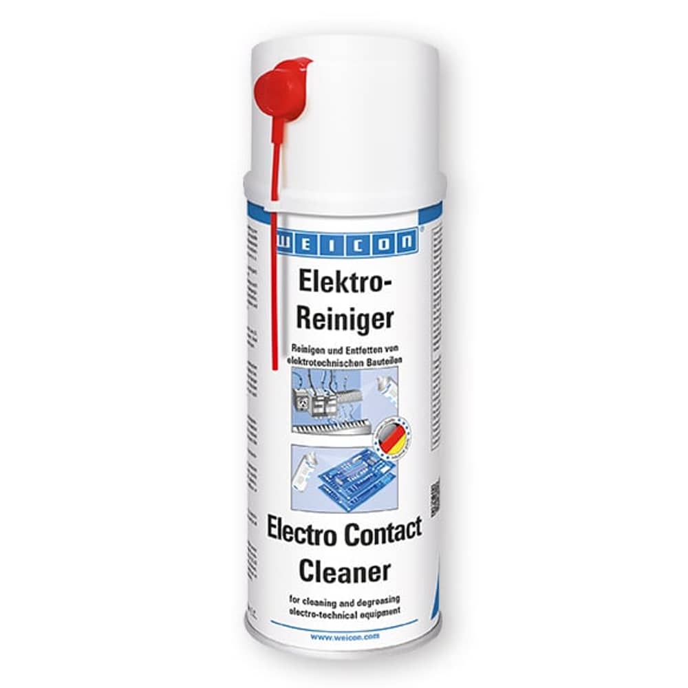 Weicon Electrical Cleaner 400ml Spray Contact Spray For Electronic Components Dissolves Corrosion Removes Dust And Dirt Increases Conductivity