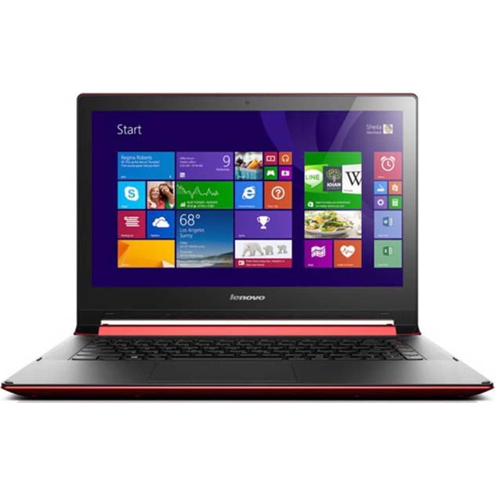 Lenovo Flex 2 Convertible Touch Laptop - Core i5 1.7GHz 4GB 500GB+8GB Shared 14inch Red