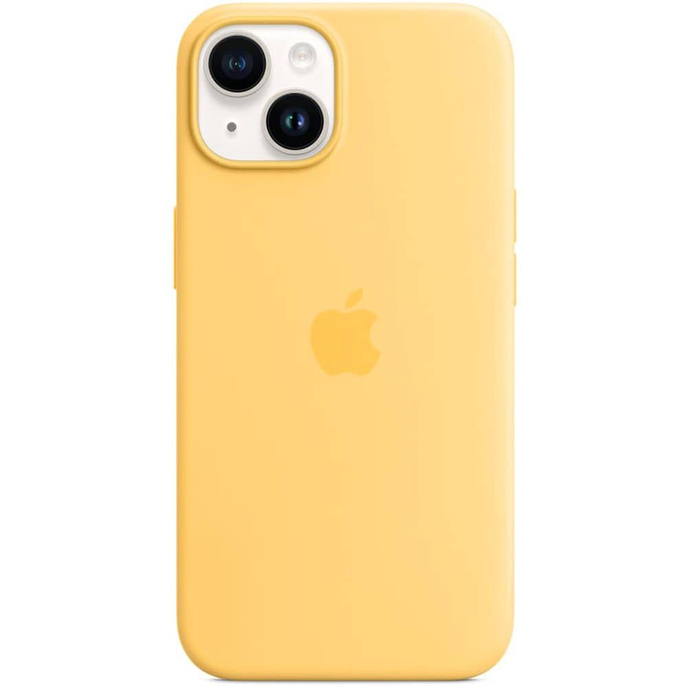 Apple Silicone Case With MagSafe Sunglow iPhone 14 Apple Silicone Case With MagSafe Sunglow iPhone 14