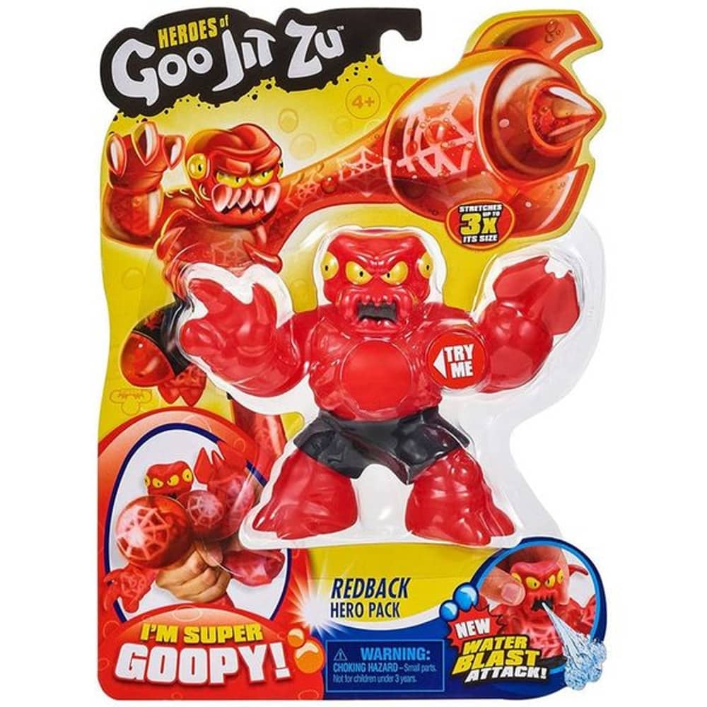 Goo Jit Zu 41045 S2 Hero Pack Redback The Spider