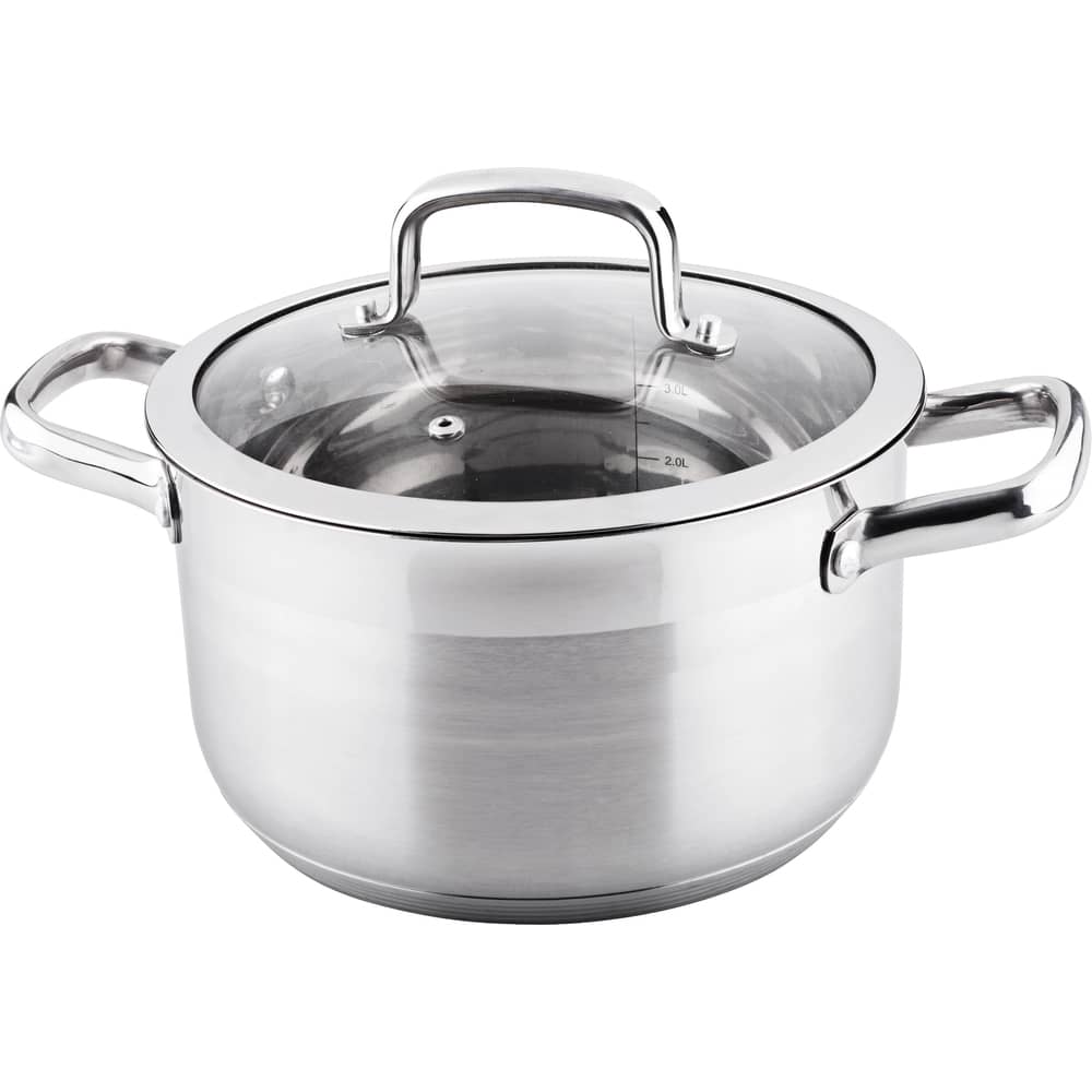 Lamart LTSS2212 Prestige Pot With LID 22cm Stainless Steel