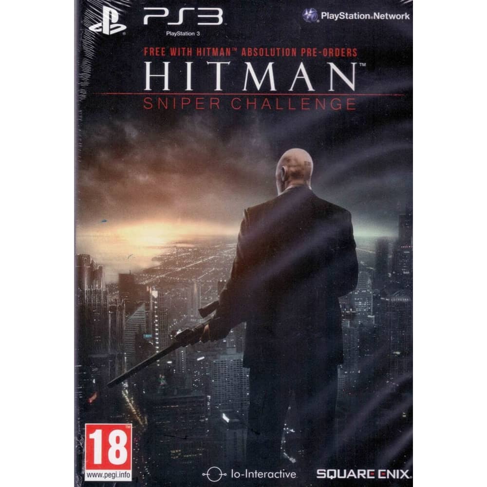 PS3 Hitman Sniper Challenge Game PS3 Hitman Sniper Challenge Game