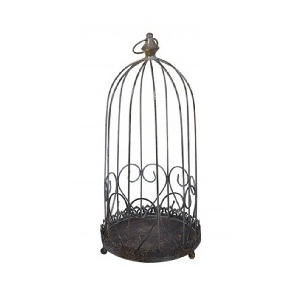Pan Emirates Brucie Bird Cage-22x22x47cm-Anti Brass