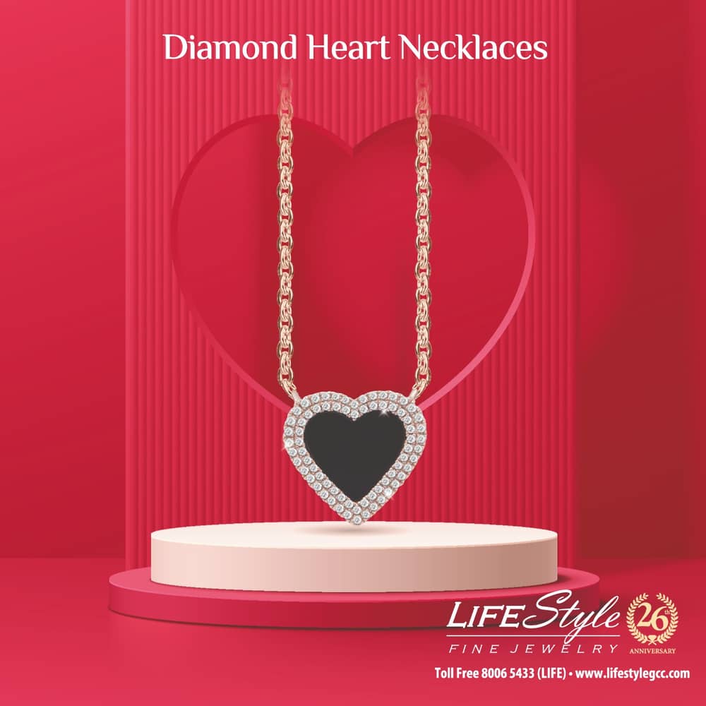 Diamond Necklace Valentine Collection