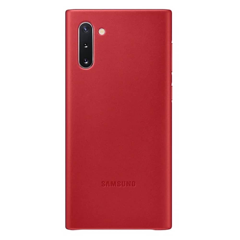 Samsung Note 10 Leather Cover - Red Samsung Note 10 Leather Cover - Red