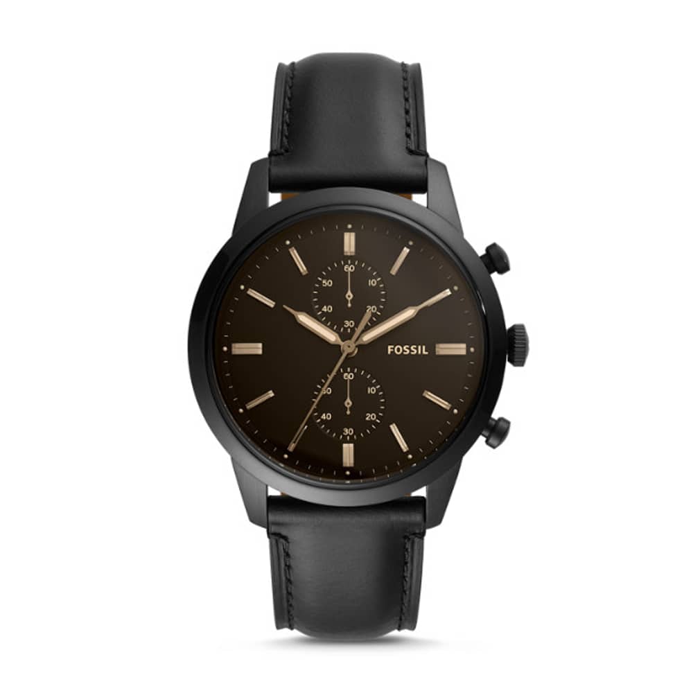 Fossil FS5585 Townsman Analog Leather Watch For Men