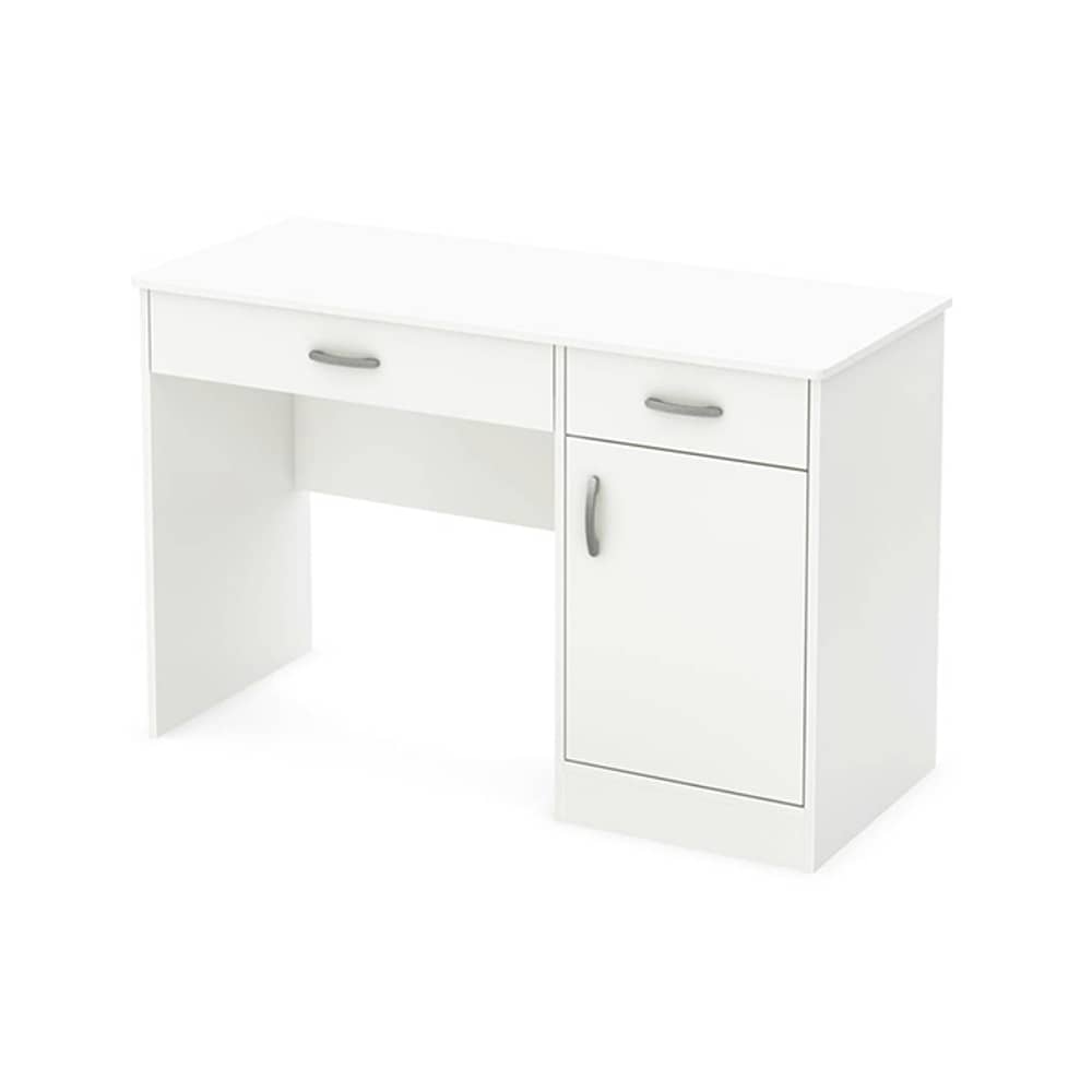 Asghar Furniture - Nikko Study Table - White Asghar Furniture - Nikko Study Table - White