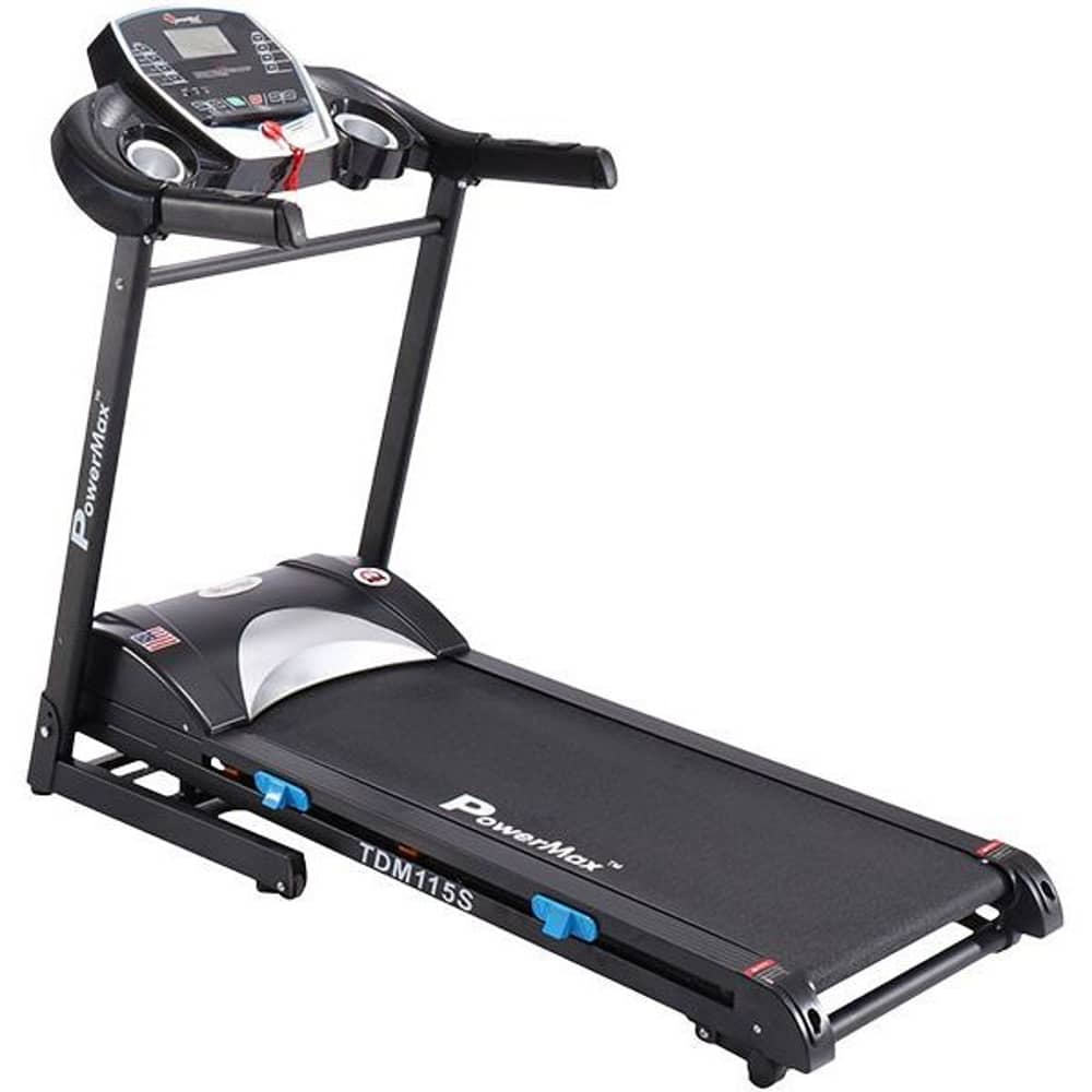 PowerMax 2.0HP, Semi-Auto Lubrication, Treadmill for Home Fitness with BMI indicator. TDM-115S PowerMax 2.0HP, Semi-Auto Lubrication, Treadmill for Home Fitness with BMI indicator. TDM-115S