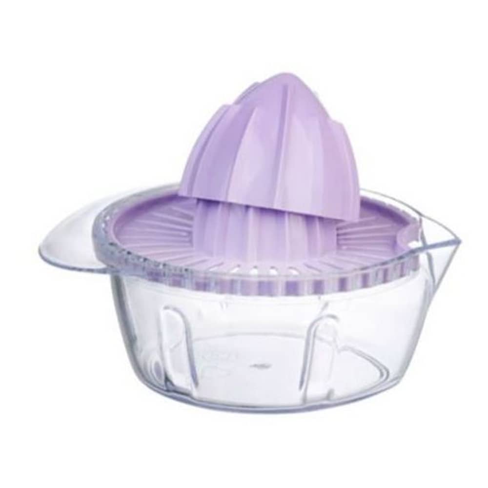 Gondol Double Head Citrus Squeezer Clear/Purple 15cm