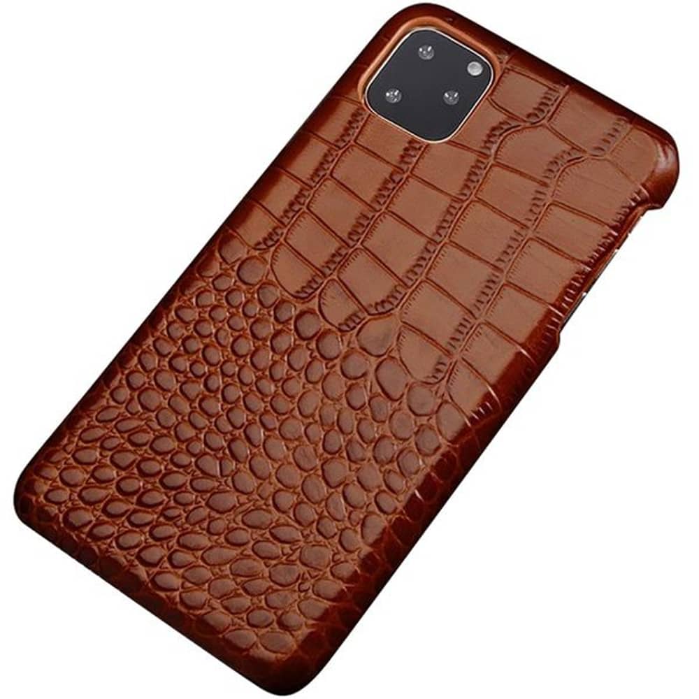 حماية التمساح حالة براون iPhone11 pro max