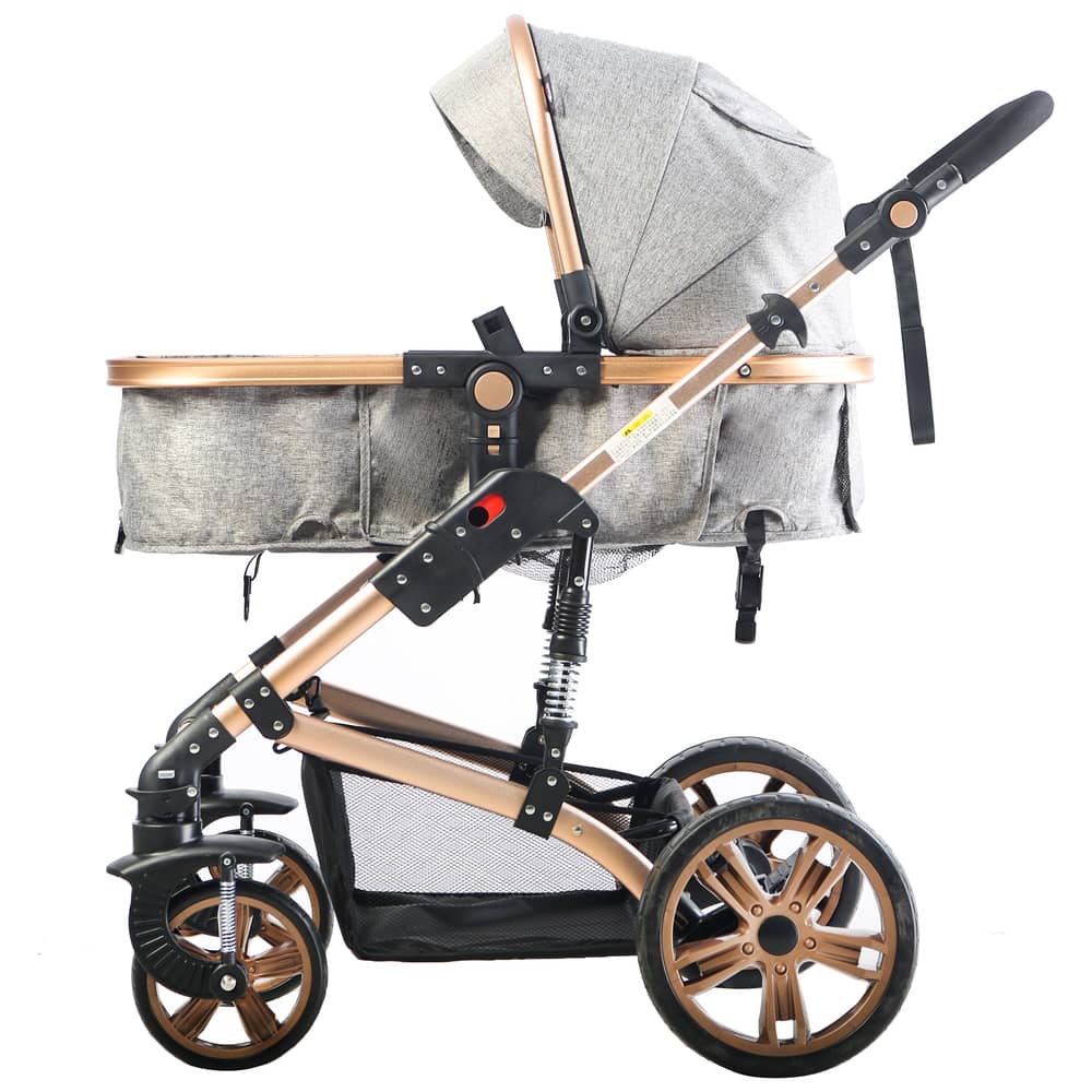 Teknum 3 in 1 Pram Stroller Grey