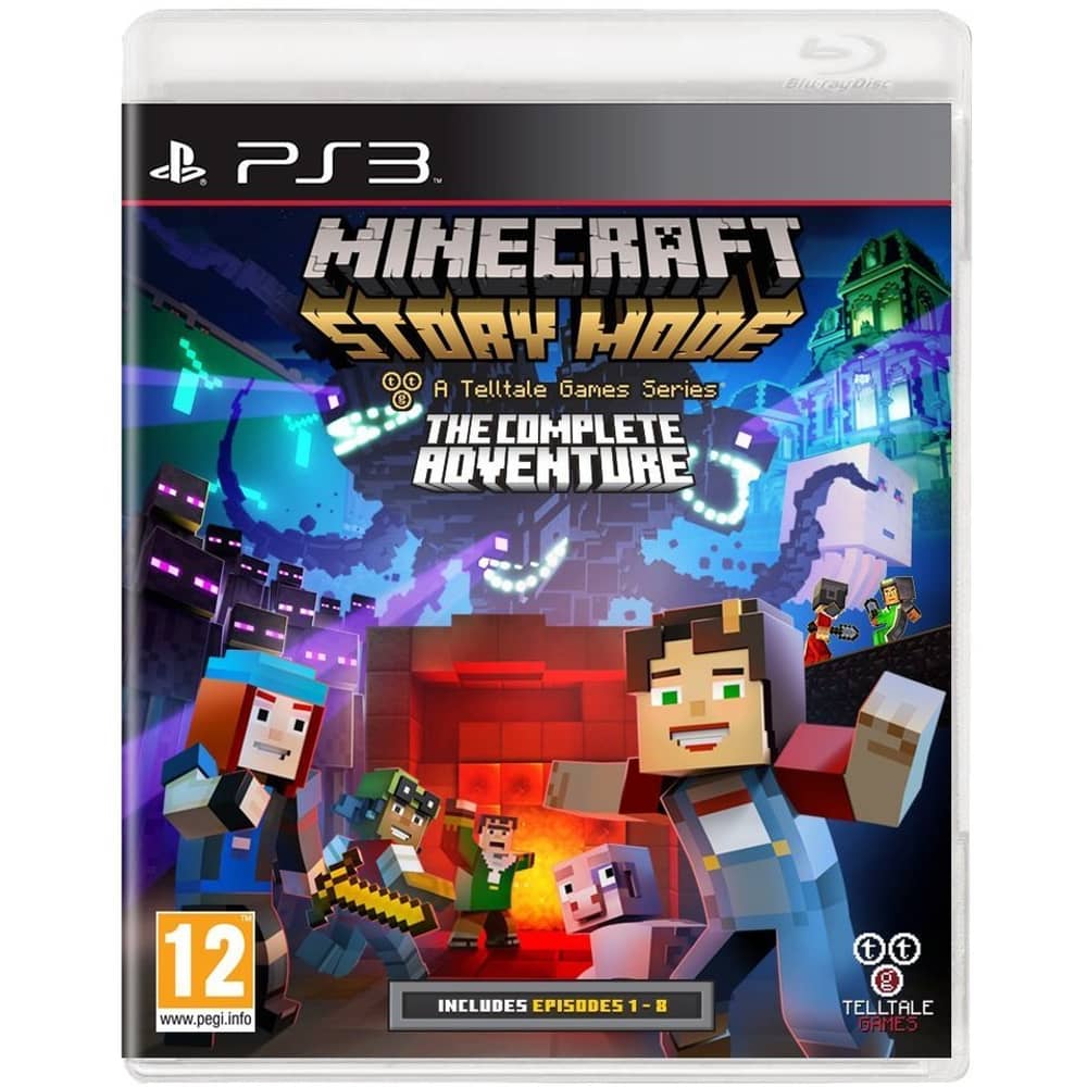 PS3 Minecraft Story Mode Complete Adventure Game PS3 Minecraft Story Mode Complete Adventure Game