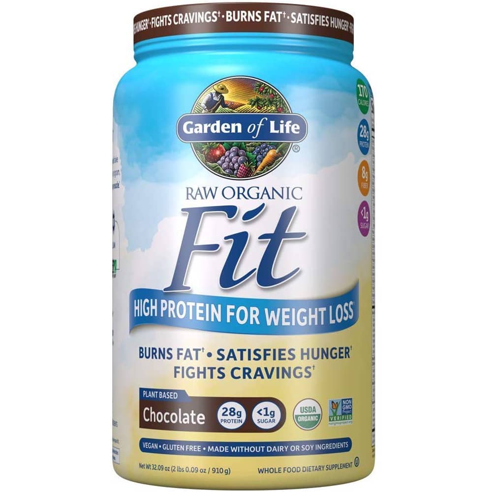 Garden Of Life Raw Organic Fit Protein Powder Chocolate Cacao 922g Garden Of Life Raw Organic Fit Protein Powder Chocolate Cacao 922g