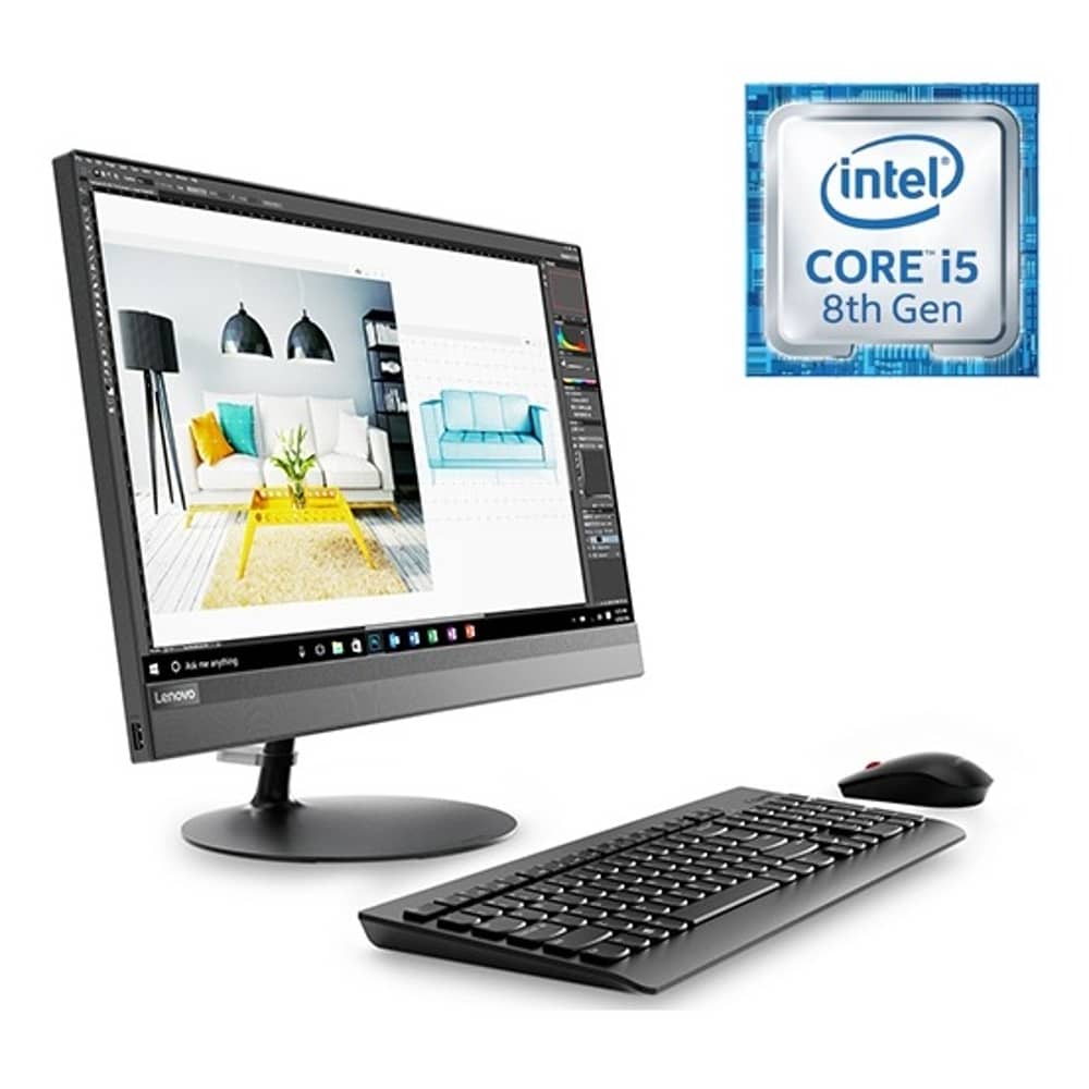 Lenovo ideacentre 520-24IKU All-in-One Desktop - Core i5 1.6GHz 8GB 1TB 2GB Win10 23.8inch FHD Black Lenovo ideacentre 520-24IKU All-in-One Desktop - Core i5 1.6GHz 8GB 1TB 2GB Win10 23.8inch FHD Black