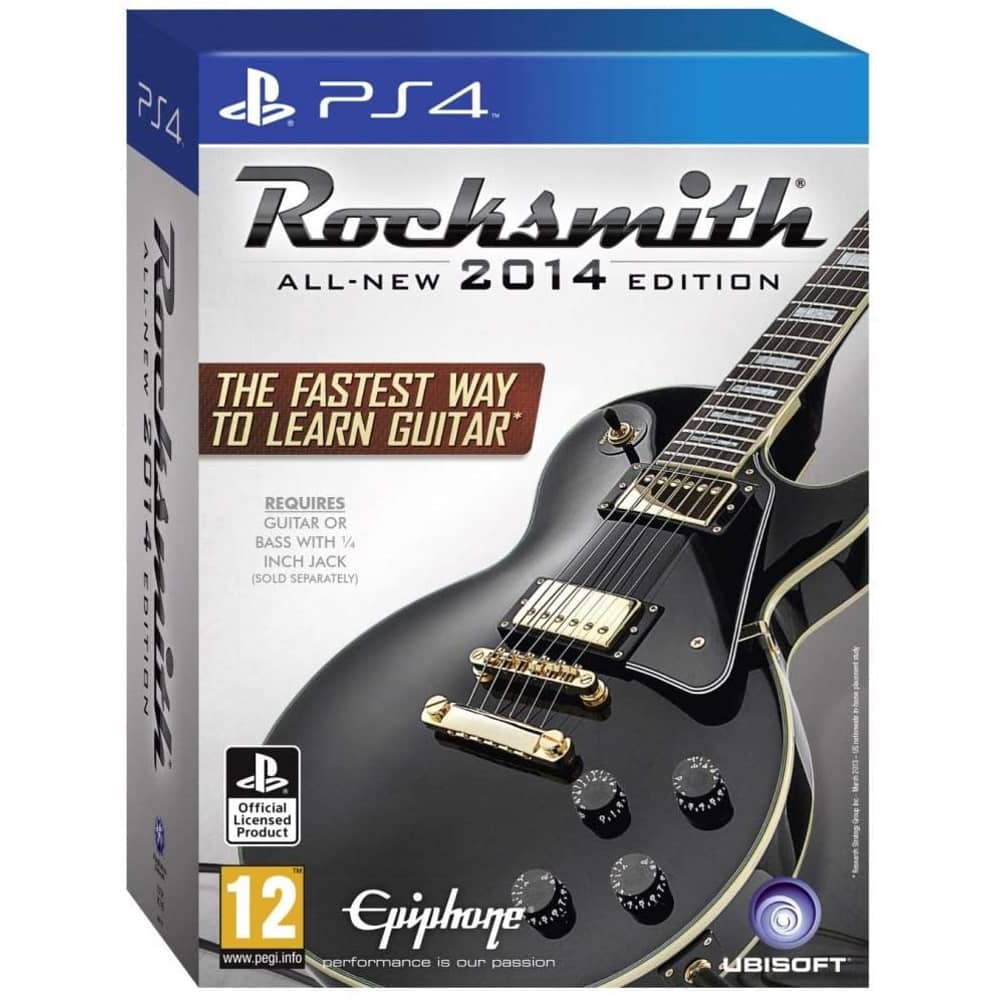 Sony Ps4 Rocksmith 2014 Edition With Real Tone Cable Sony Ps4 Rocksmith 2014 Edition With Real Tone Cable