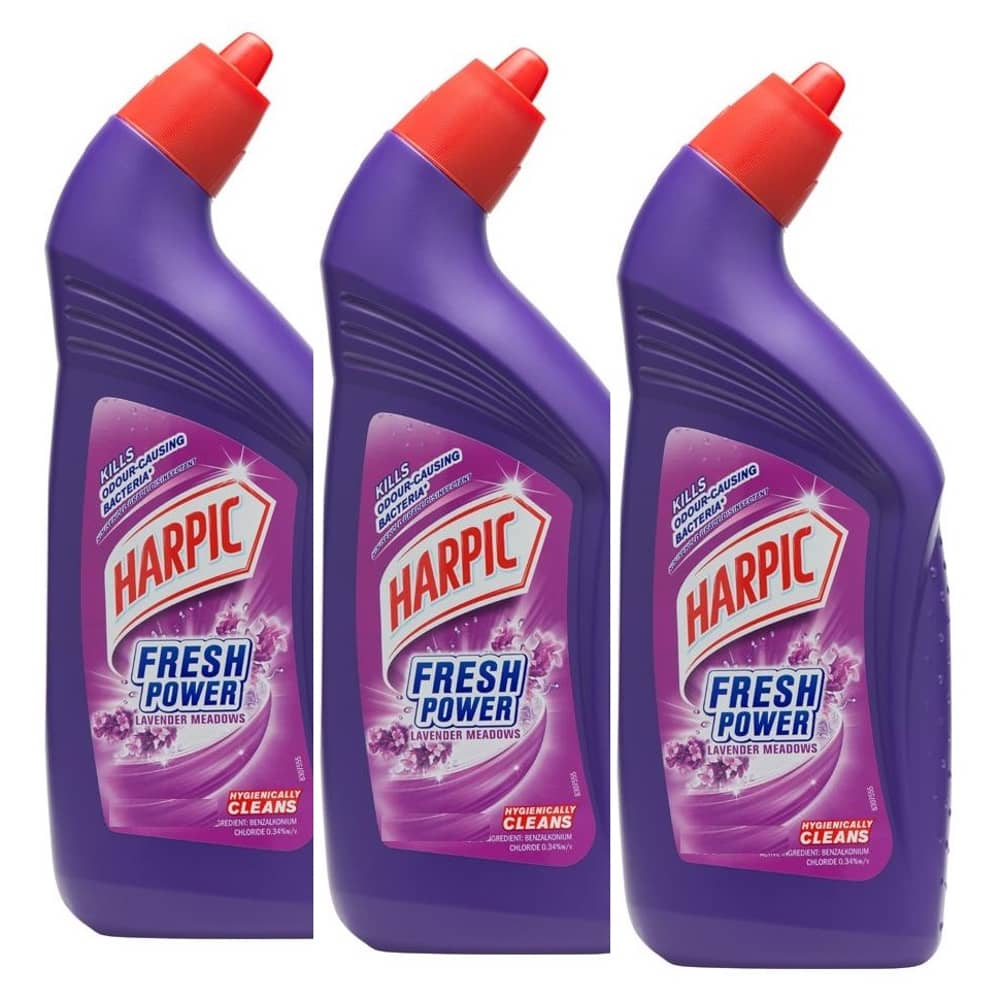 Harpic Liquid Active Fresh (Lavender) 750 ml Pack Of 3