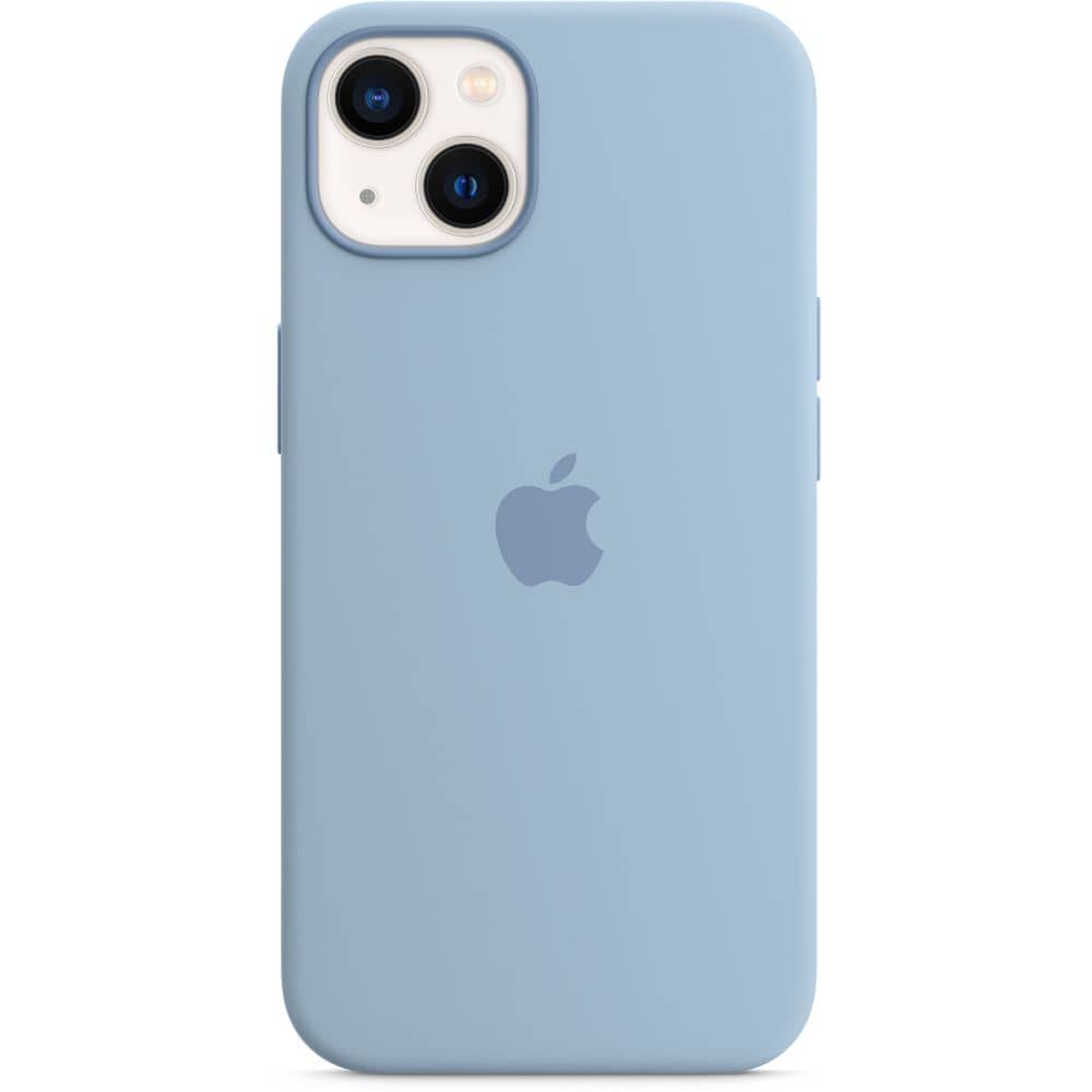 Apple Silicone Case with MagSafe Blue Fog iPhone 13
