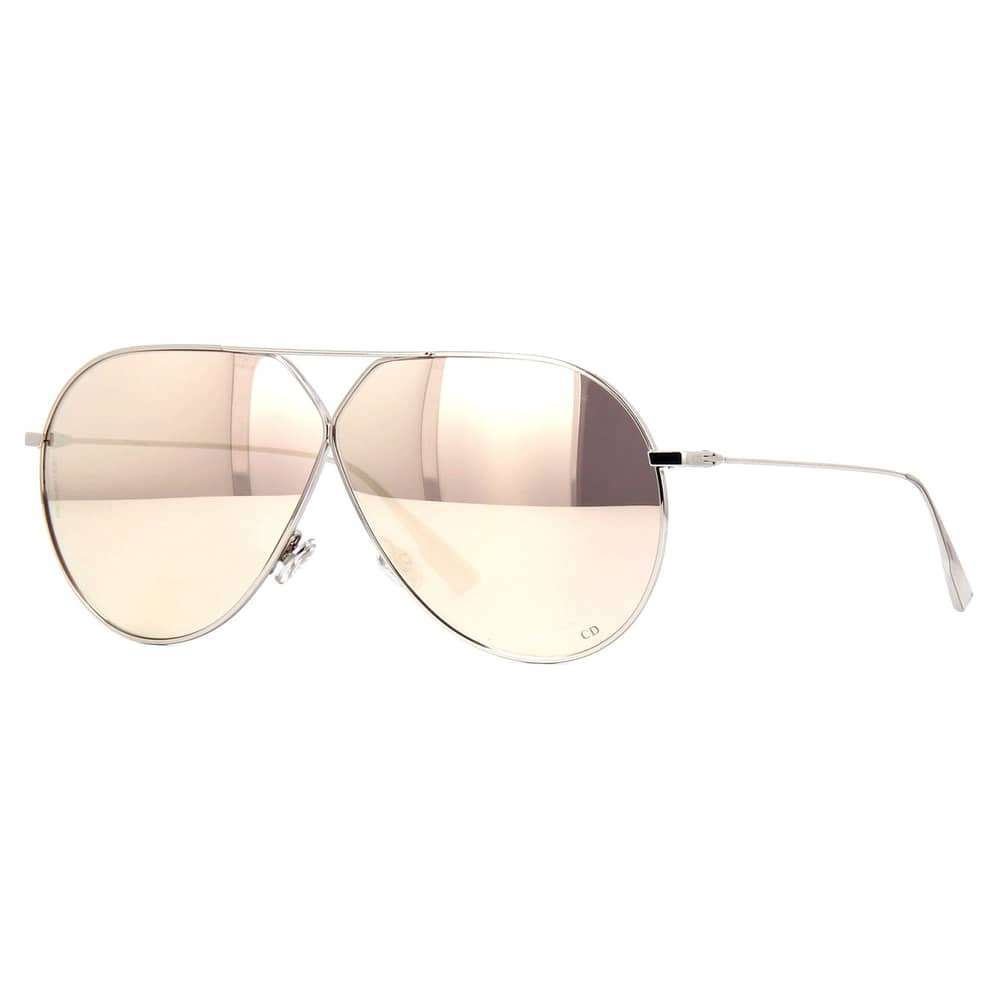 Dior CD-DRSTLLRE3-01065SQ Aviator Titanium Silver Women Sunglasses
