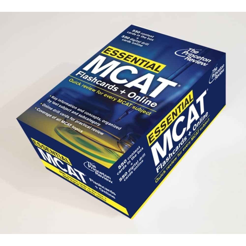 Essential Mcat: Flashcards + Online Essential Mcat: Flashcards + Online