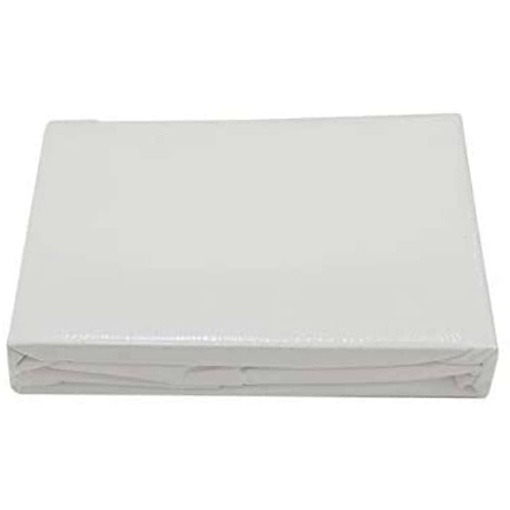 BYFT Orchard Bed Sheet and 2 Pillow cases, Set of 3, 250 TC Cotton (King Flat, White)