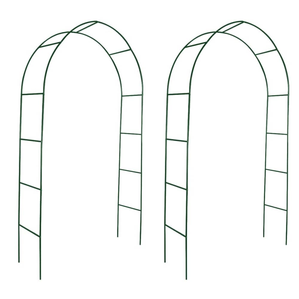 Vidaxl Garden Arch 2 Pcs Climbing Plants Vidaxl Garden Arch 2 Pcs Climbing Plants