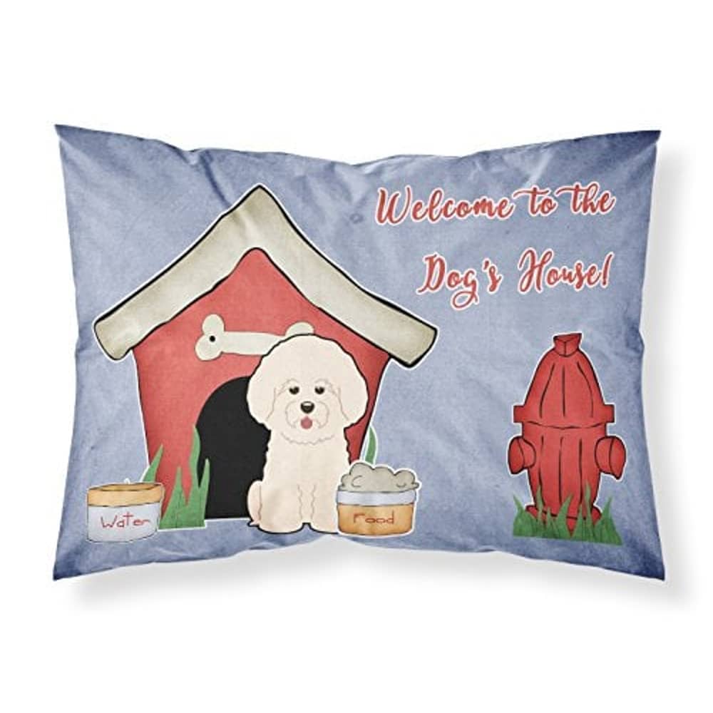 Caroline's Treasures Bb2829Pillowcase Dog House Collection Bichon Frise Fabric Standard Pillowcase, Standard, Multicolor Caroline's Treasures Bb2829Pillowcase Dog House Collection Bichon Frise Fabric Standard Pillowcase, Standard, Multicolor