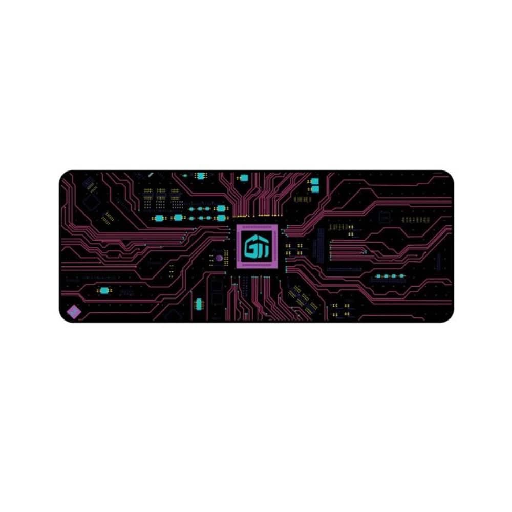 Gamertek Desk Mat 80x30 Cm Circuit Hot Pink Gamertek Desk Mat 80x30 Cm Circuit Hot Pink