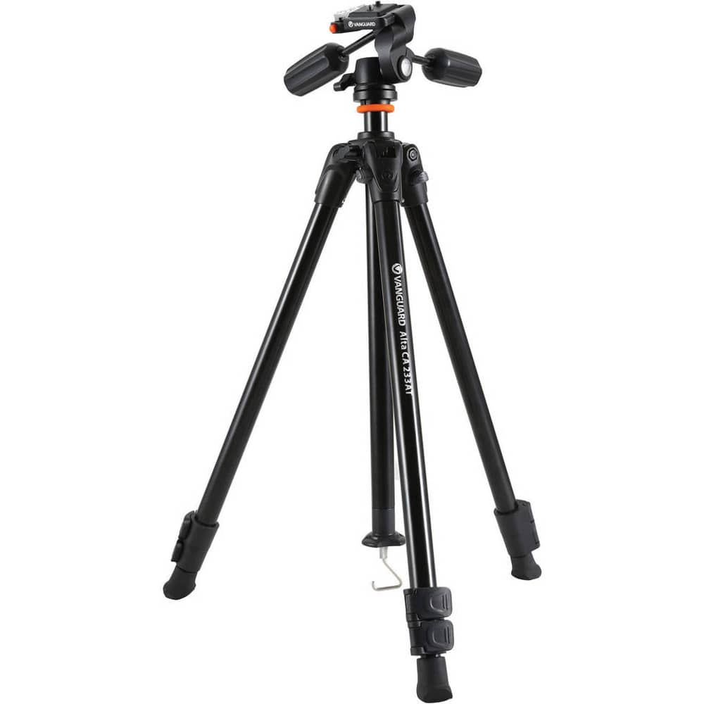Vanguard ALTACA233APH Aluminum Tripod W/ 3Way Pan/Tilt Head Vanguard ALTACA233APH Aluminum Tripod W/ 3Way Pan/Tilt Head