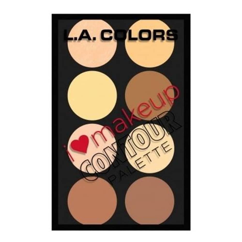 LA COLORS I Heart Makeup Contour Palette - Light To Medium