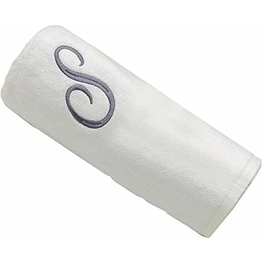 Personalized For You Cotton White S Embroidery Bath Towel 70*140 cm Personalized For You Cotton White S Embroidery Bath Towel 70*140 cm